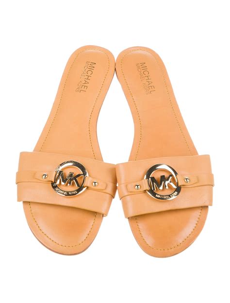 michael kors women's slide sandals|Michael Kors sandals size 5.